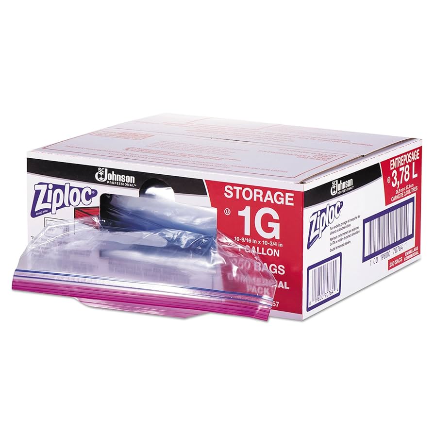 Ｕ・Vｌｏｃ　2袋 Buy Ziploc Double Zipper Quart Freezer Bags (216 Bags